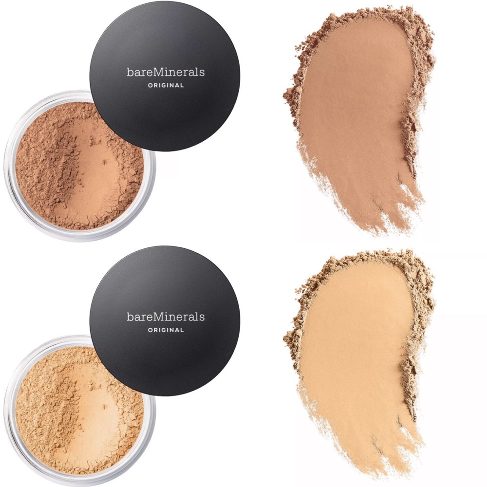 NEW Bare Minerals Original BUNDLE Light (08)
+ Medium Tan (18)